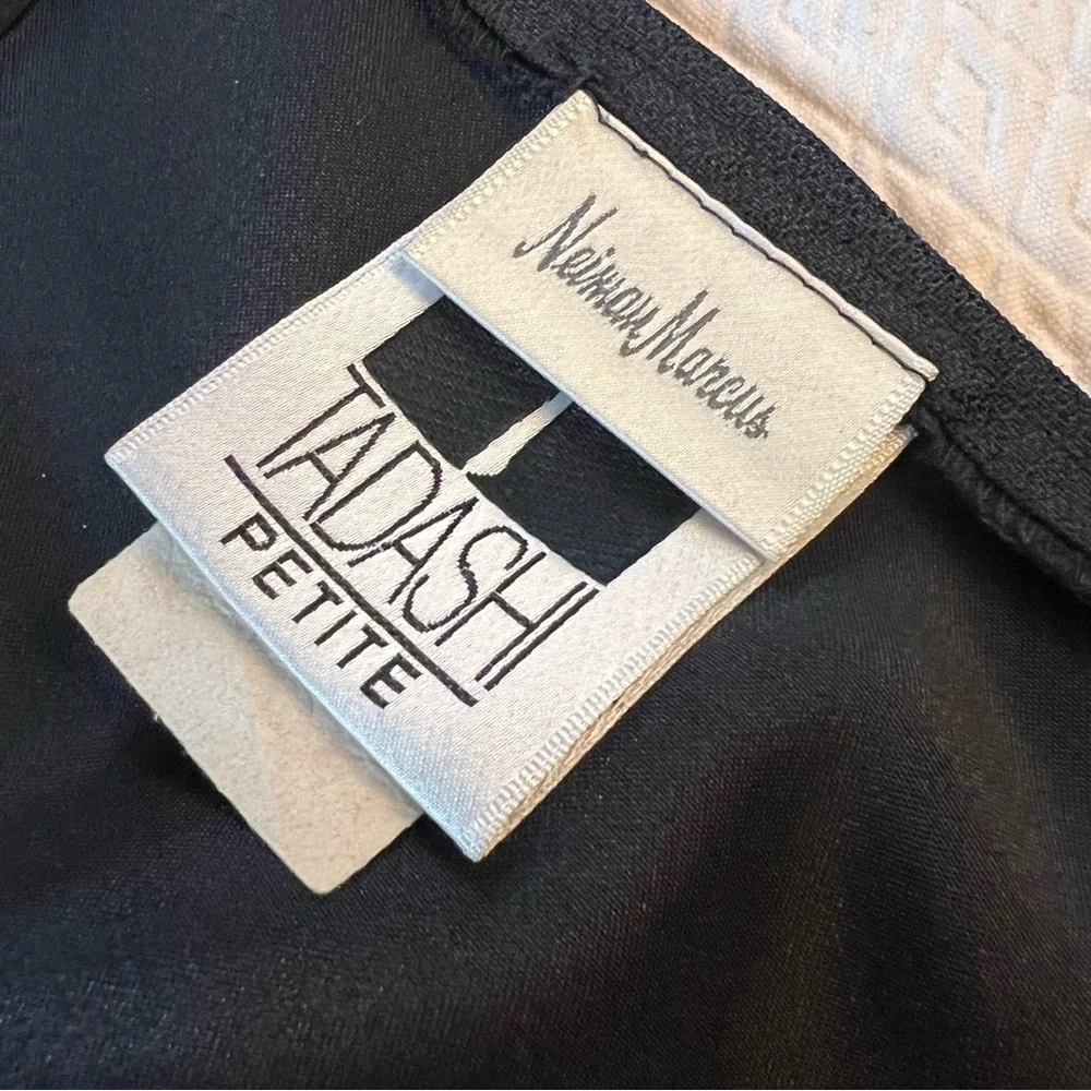 NEIMAN MARCUS Satin Maxi Evening Skirt Petite